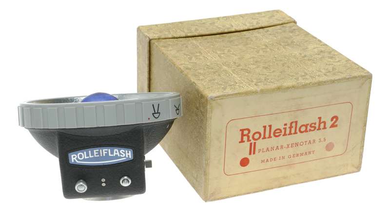 Rollei Rolleiflash 2 TLR Camera for Planar-Xenotar 3.5 Lens