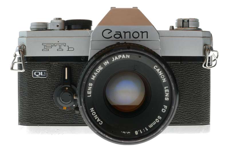 Canon FTb QL SLR Film Camera with Canon FD 50mm f/1.8 Lens