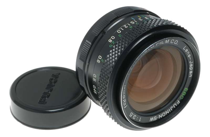 Fujifilm EBC Fujinon 28mm f/3.5 SW Lens Made in Japan