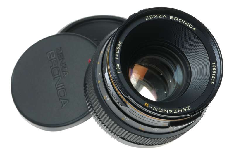 Zenza Bronica Zenonan-S 105mm f/3.5 Camera Lens from Japan