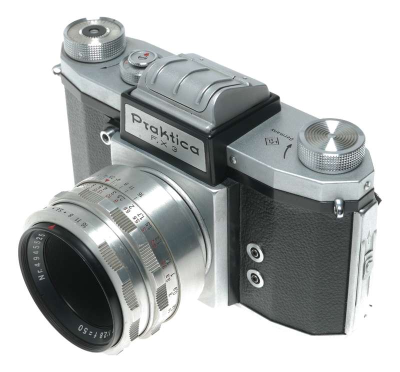 Praktica FX 3 SLR Camera with 50mm f/2.8 Lens from Germany