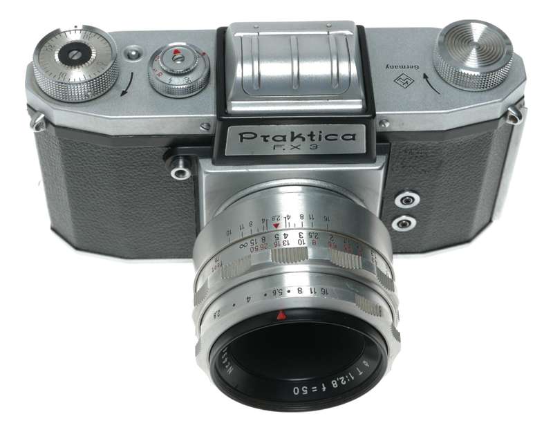 Praktica FX 3 SLR Camera with 50mm f/2.8 Lens from Germany