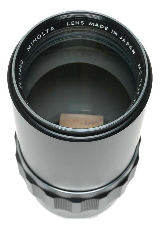 Minolta MC Tele Rokkor - QF 200mm f/3.5 Camera Lens Made