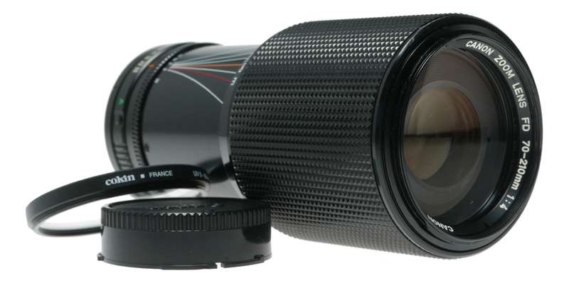 Canon FD 70-210mm f/4 Macro Zoom Lens Made in Japan