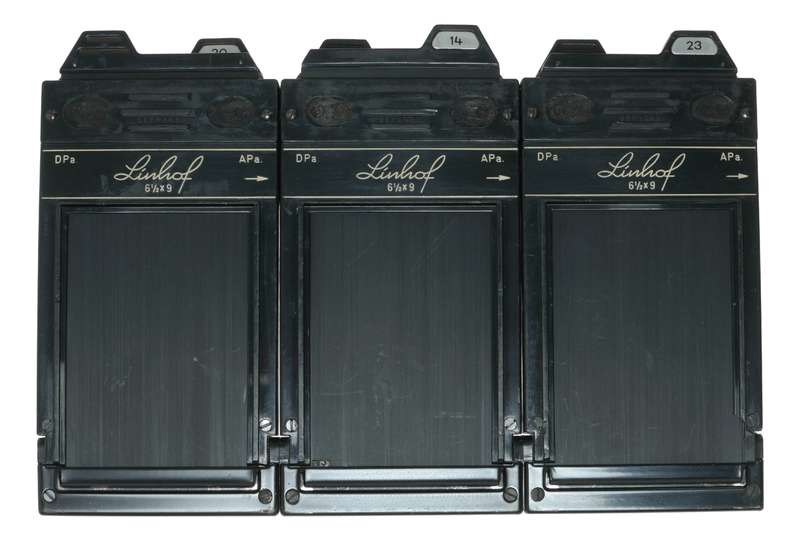 Linhof Technika IV 6x9cm Film Camera Set of 3 Units