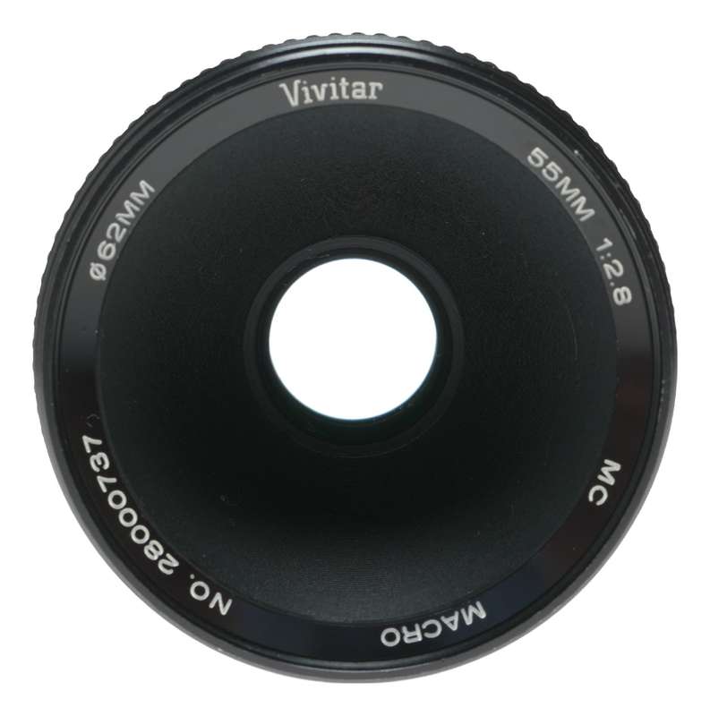 Vivitar 55mm f/2.8 MC Macro Lens with 62mm Filter Thread