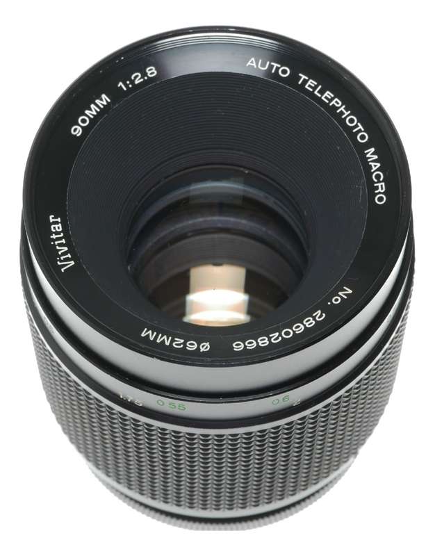 Vivitar 90mm f/2.8 Auto Telephoto Macro Lens Made in Japan