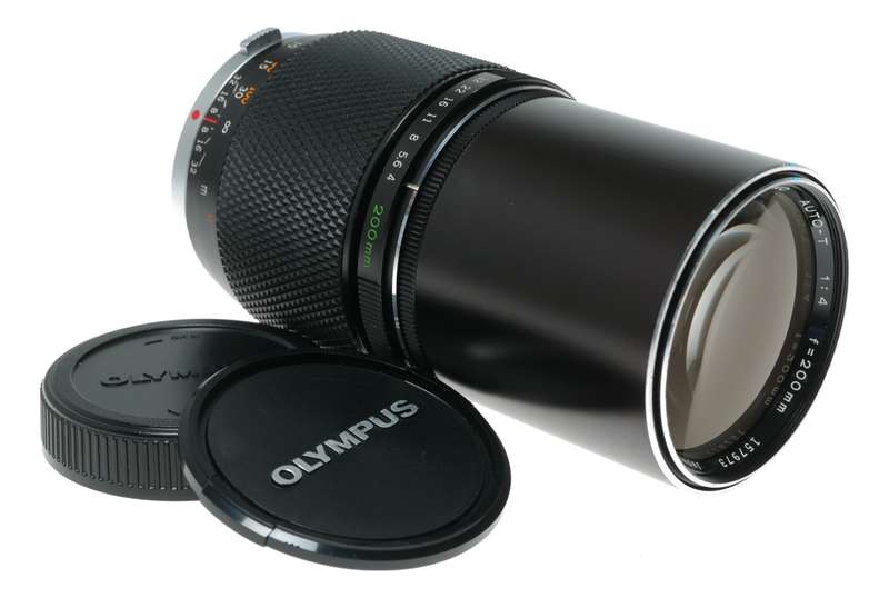 Olympus OM-System E-Zuiko 200mm f/4 Auto-T Lens Japan