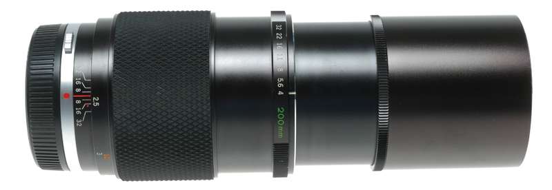 Olympus OM-System E-Zuiko 200mm f/4 Auto-T Lens Japan