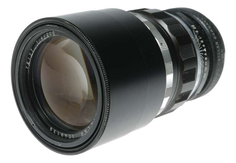 Leitz Wetzlar Tele-Elmarit 200mm f/4 Telephoto Lens