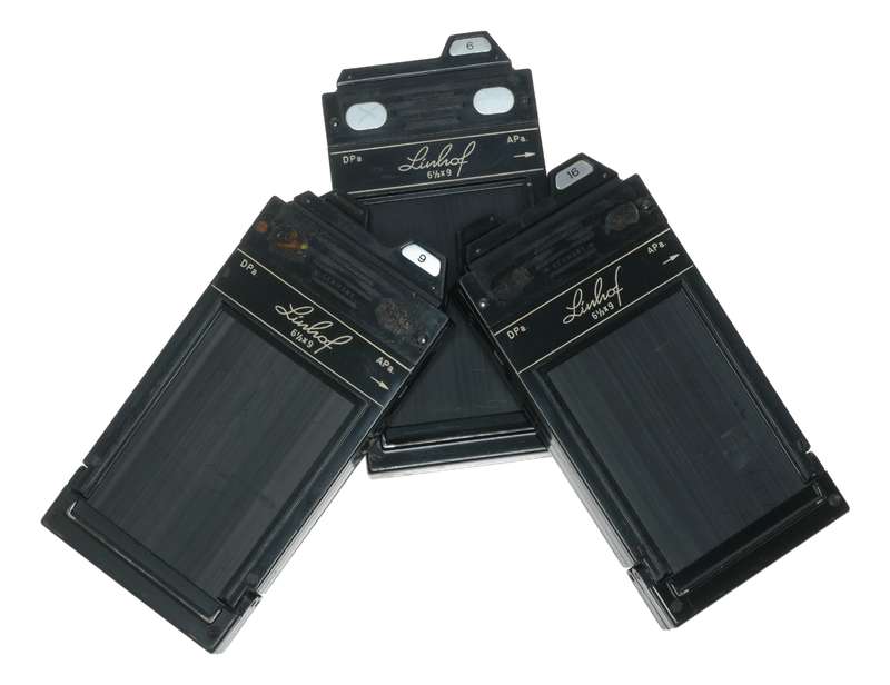 Linhof Technika IV 6x9cm Film Camera Plate Holders Set
