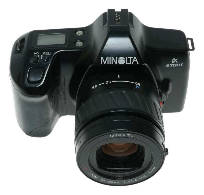 Minolta -3700i SLR Camera with 35-80mm f/4-5.6 Zoom Lens