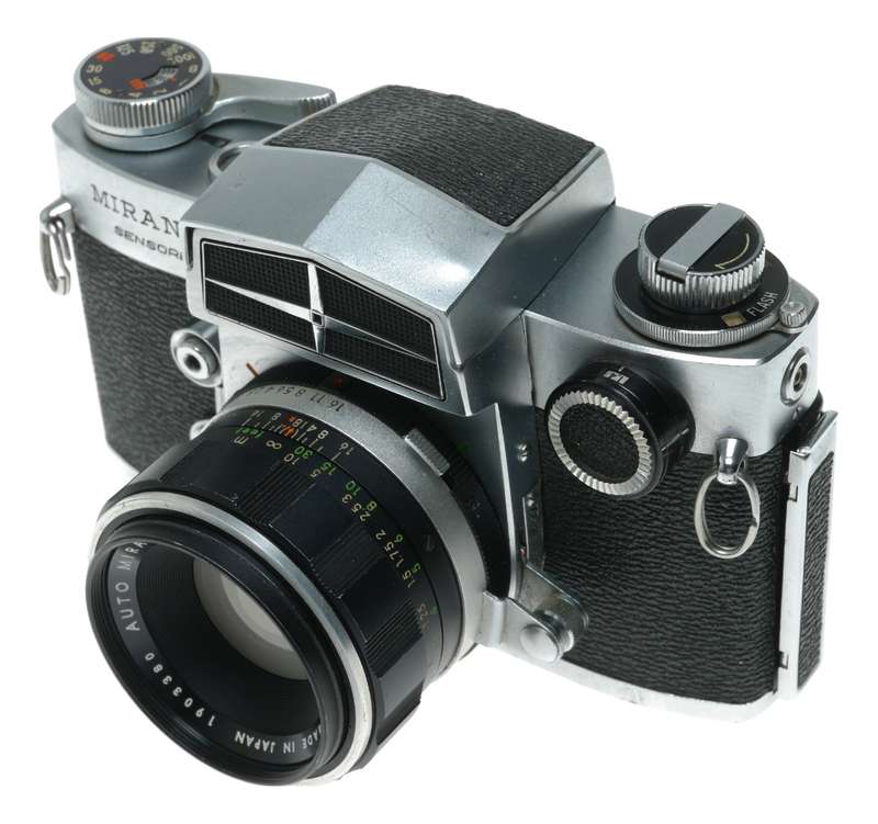 Miranda Sensorex SLR Camera 50mm f/1.8 Lens Made in Japan