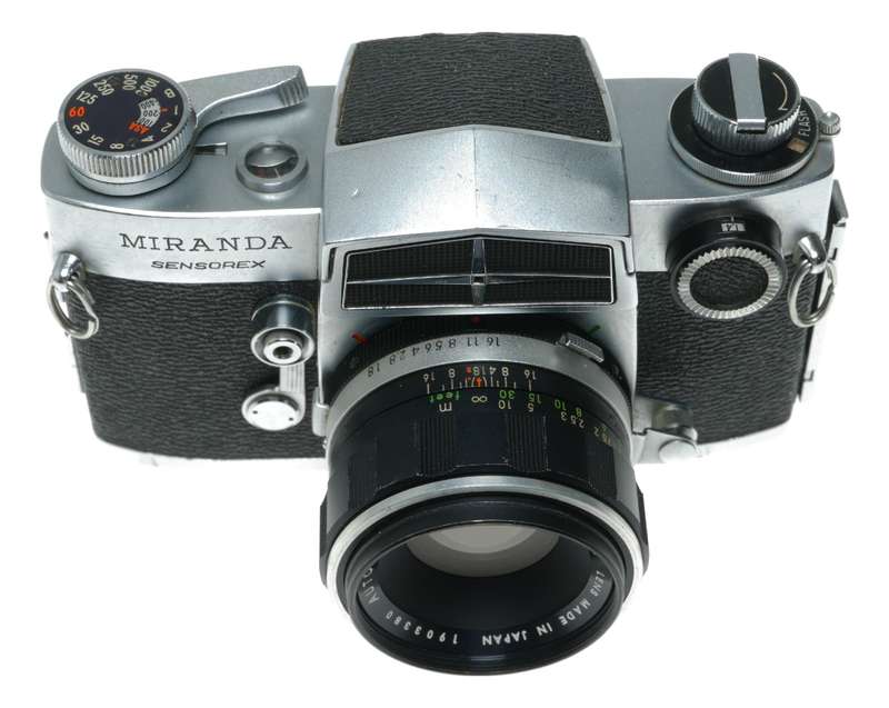 Miranda Sensorex SLR Camera 50mm f/1.8 Lens Made in Japan