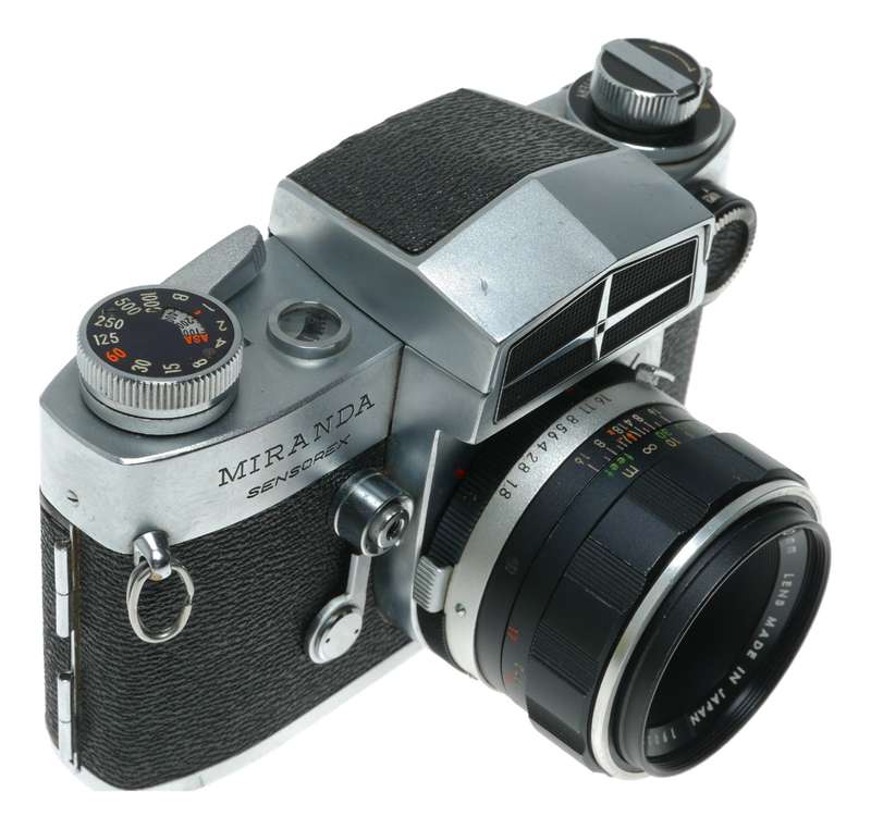 Miranda Sensorex SLR Camera 50mm f/1.8 Lens Made in Japan