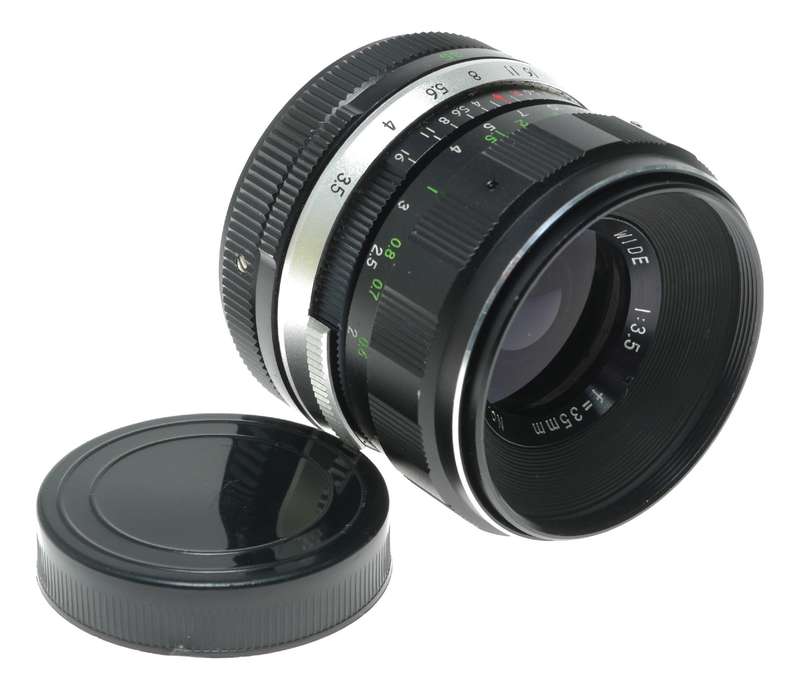 Soligor 35mm f/3.5 Wide Angle Japanese Camera Lens