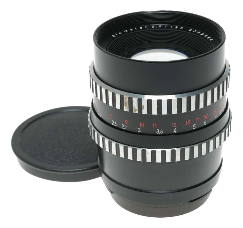 Carl Zeiss Jena Biometar 120mm f/2.8 Camera Lens DDR