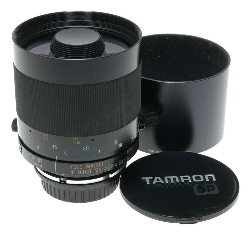 Tamron SP 500mm f/8 Tele Lens Adaptall 2 Mount Canon Cameras