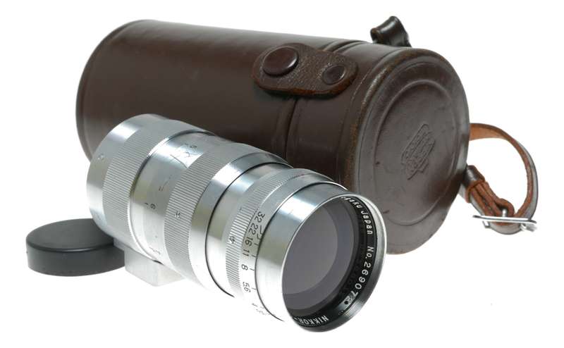Nikon Nikkor - Q 135mm f/3.5 Prime Lens from Nippon Kogaku