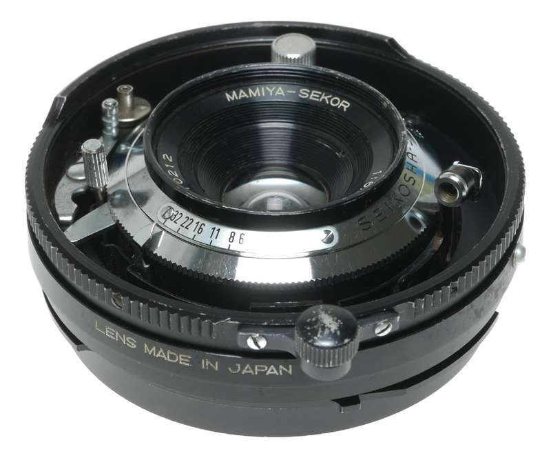 Mamiya-Sekor 65mm f/6.3 Lens for Seikosha-S Camera