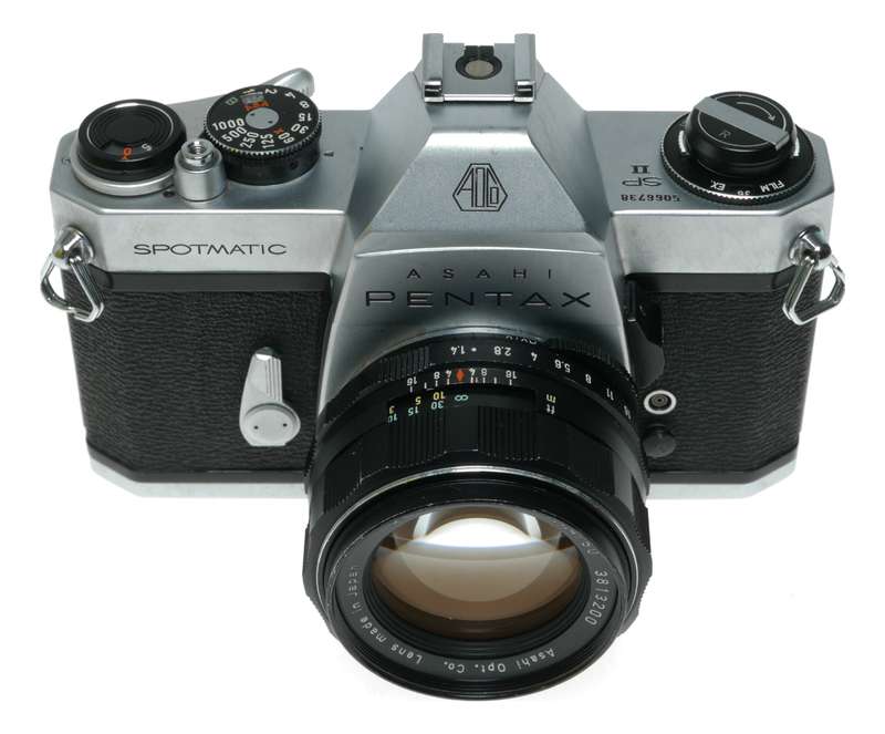 Asahi Pentax Spotmatic SP II SLR Film Camera Super -