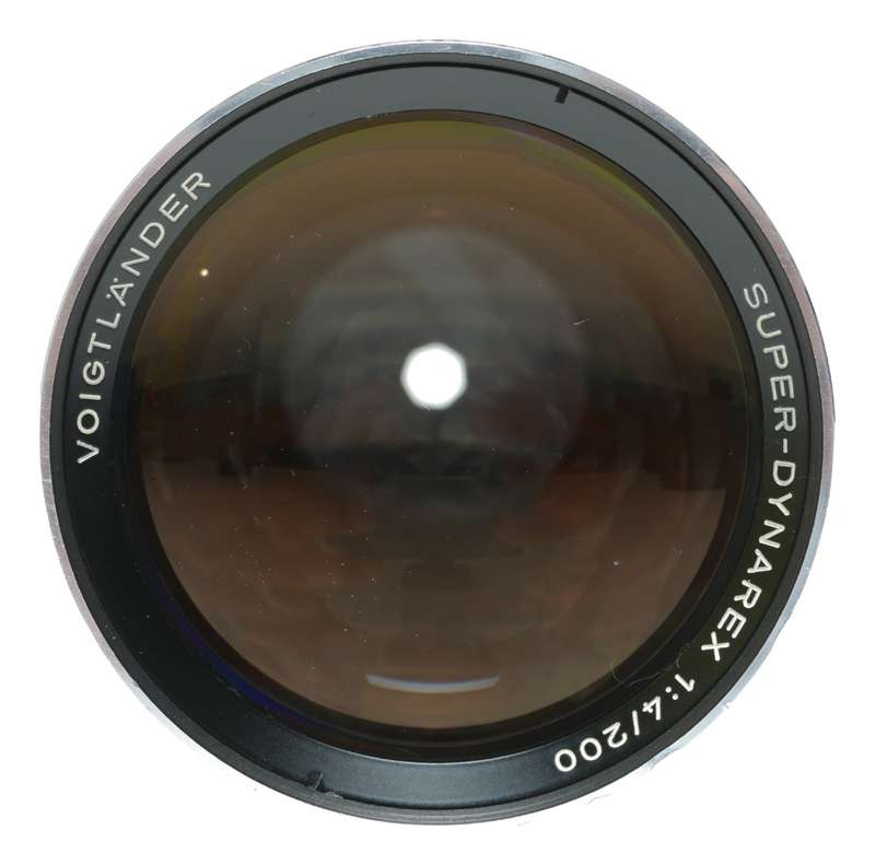 Voigtländer Super-Dynarex 200mm f/4 Lens with Compur Shutter