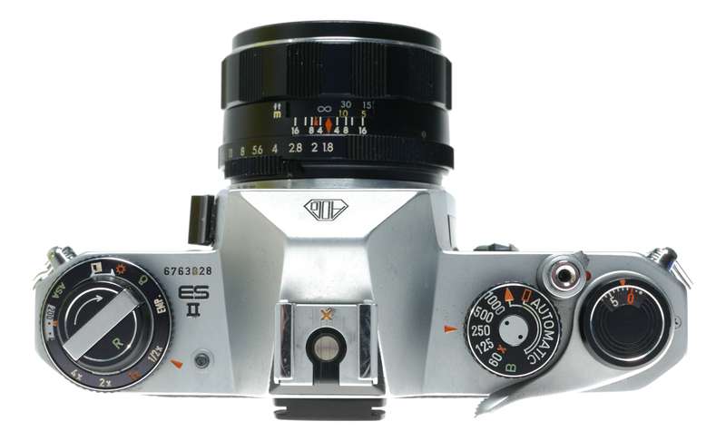 Asahi Pentax ES II SLR Camera with Super-Takumar 55mm f/1.8