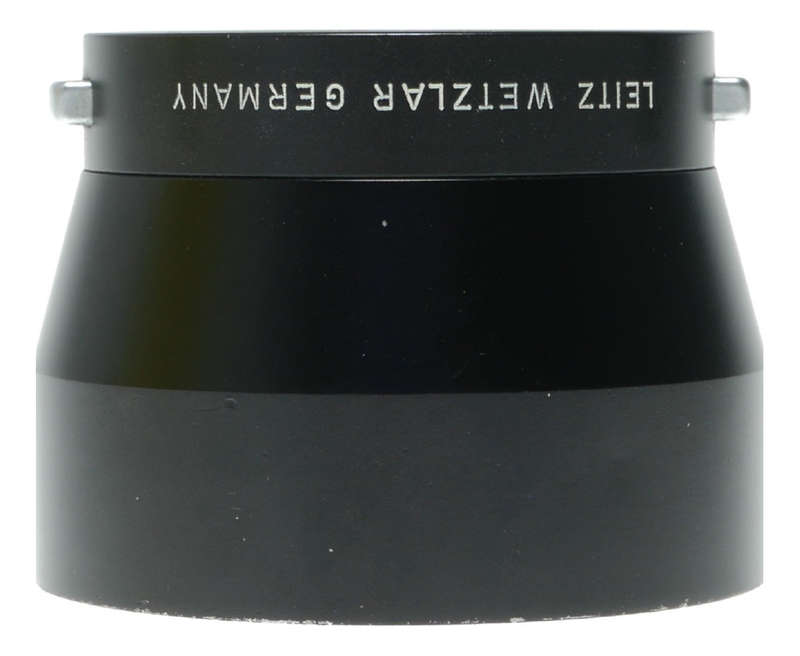 Leitz Wetzlar Germany Leica 135mm f/4.5 Lens black clip