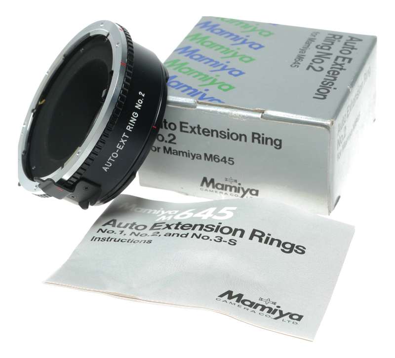 Mamiya Auto Extension Ring No.2 Mamiya M645 Medium Format