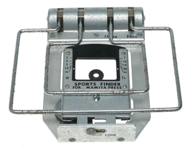 Mamiya Press Sports Finder Accessory for 15mm to 90mm Lenses
