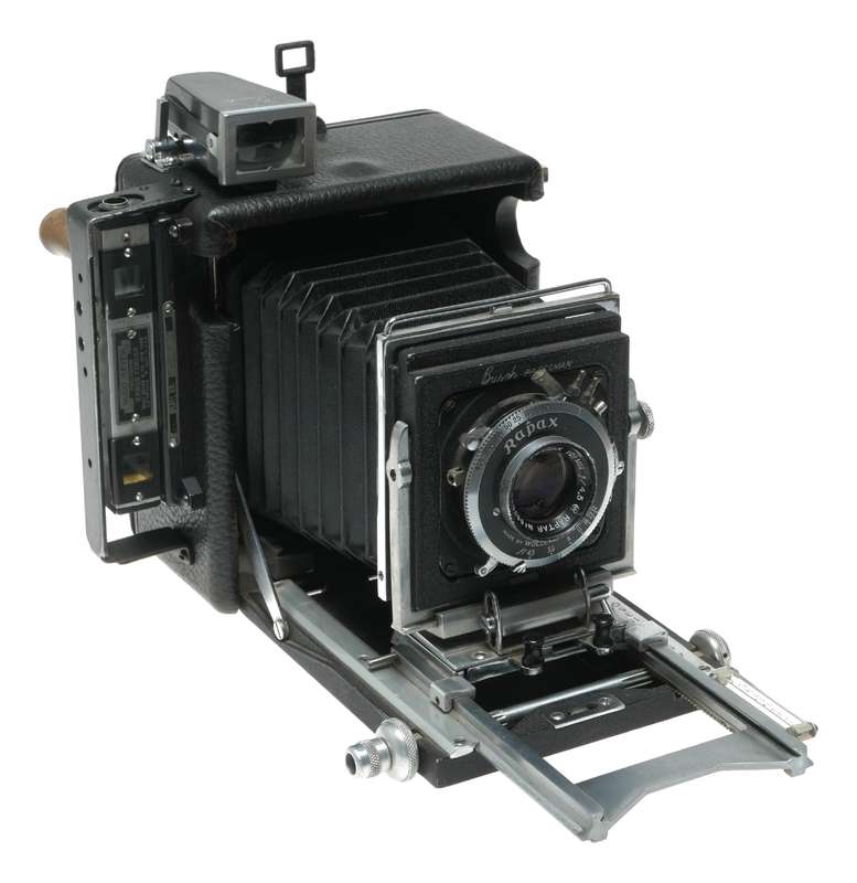 Busch Pressman Rangefinder Camera with Wollensak 101mm f4.5
