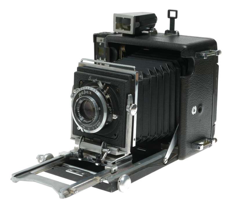 Busch Pressman Rangefinder Camera with Wollensak 101mm f4.5