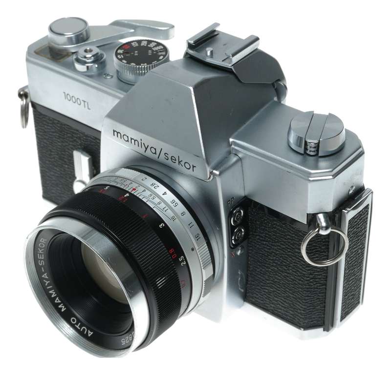 Mamiya-Sekor 1:1.2 f=50mm SLR Camera