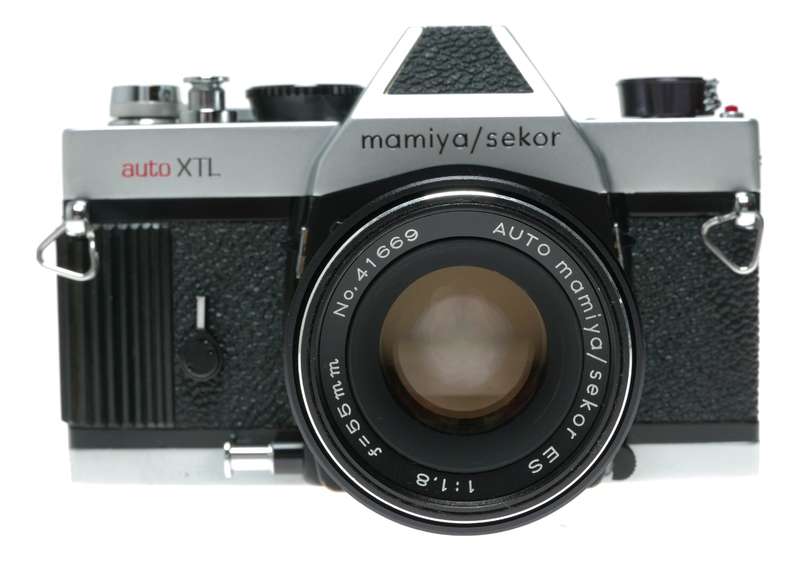 Mamiya/Sekor Auto XTL SLR Camera with 55mm f/1.8 Lens