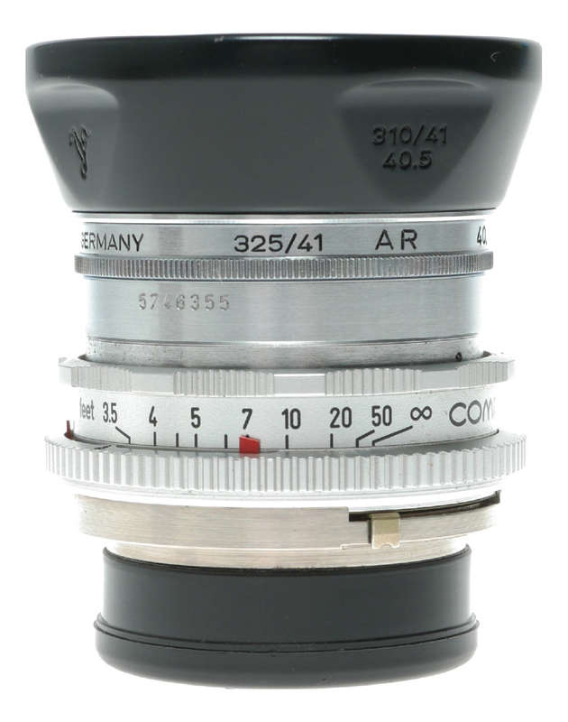 Voigtländer Skoparex 35mm f/3.4 Lens with Hood, Case, Filter