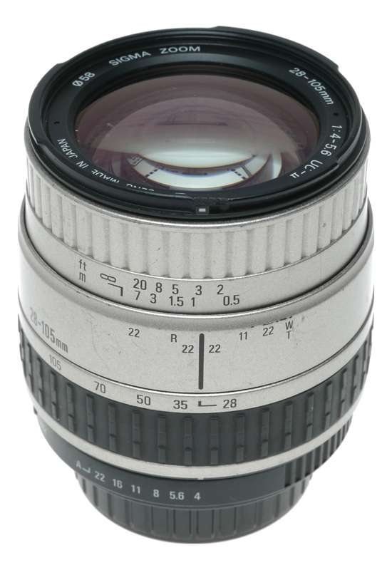 Sigma 28-105mm f/4-5.6 UC-II Zoom Lens Made in Japan