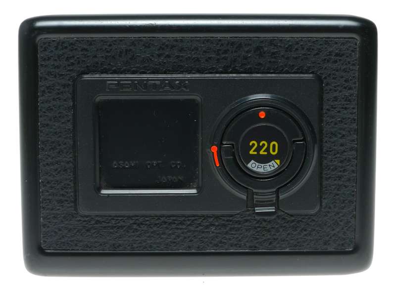 Pentax 220 SLR Film Camera with Back Insert Magazine