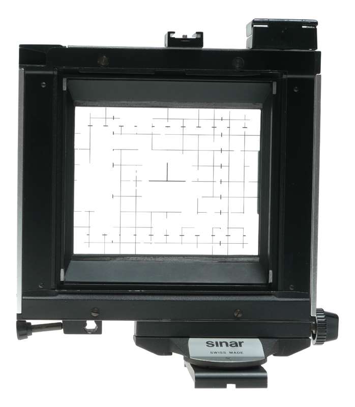 Sinar 4x5 frame holder ground glass Swiss Made Large Format