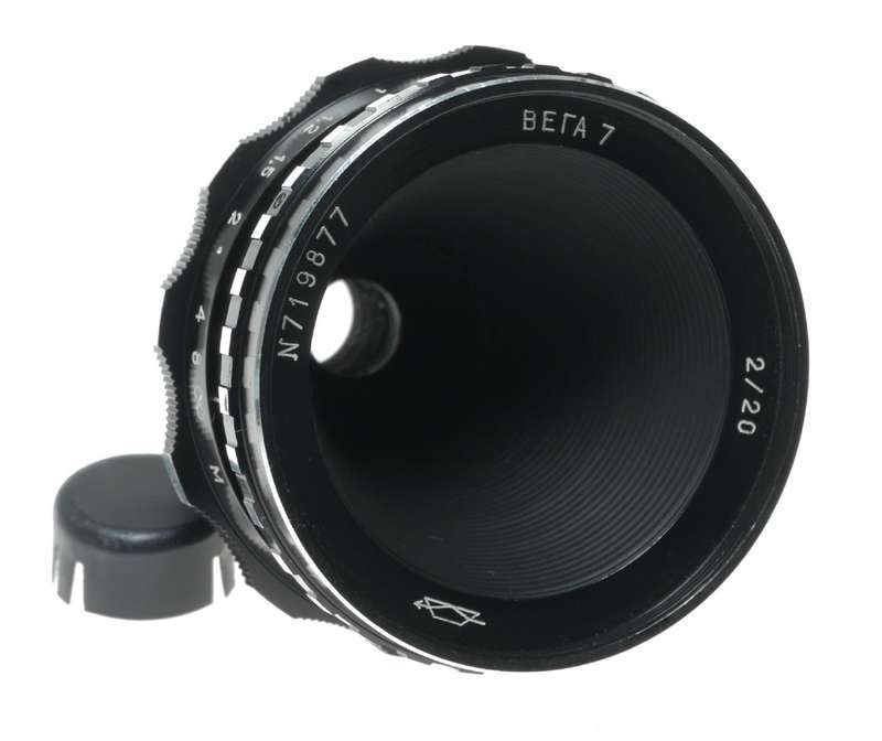 Beta 7 Vega 2/20mm f2 is wide angle Soviet lens movie