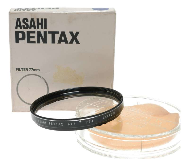 Asahi Pentax 6x7 Medium Format Film Camera 77mm UV Filter