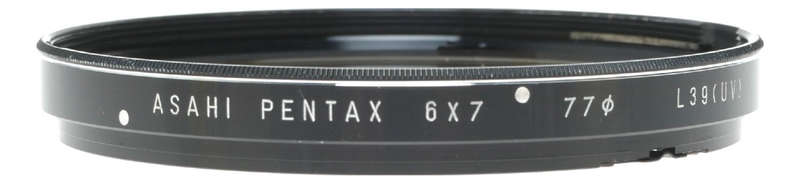 Asahi Pentax 6x7 Medium Format Film Camera 77mm UV Filter