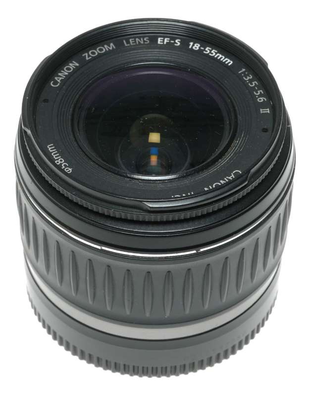 Canon EF - S 18 - 55mm f/3.5 - 5.6 II Standard Zoom Lens