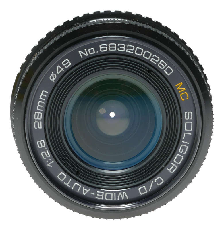 Soligor C/D Wide-Auto 28mm f/2.8 Prime Lens Made in Japan