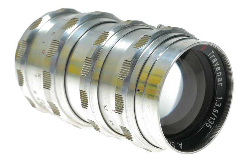 Travenar 135mm f/3.5 Camera Lens by A. Schacht München