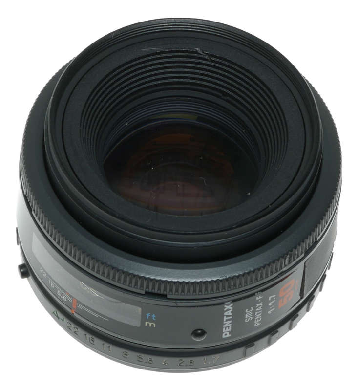 Pentax SMC PENTAX-F 50mm f/1.7 Prime Lens