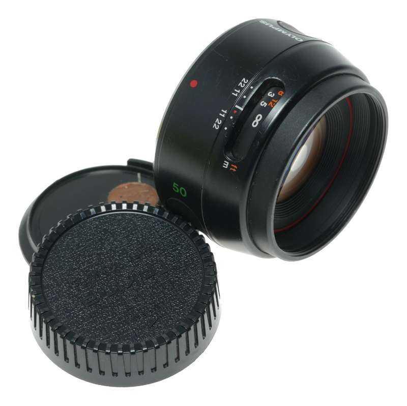 Olympus 50mm f/2 PF Prime Lens with 49mm Filter Thread