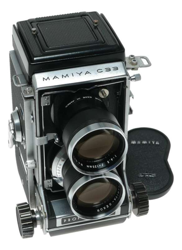 Mamiya C33 TLR Camera with Mamiya-Sekor 135mm f/4.5 Lens