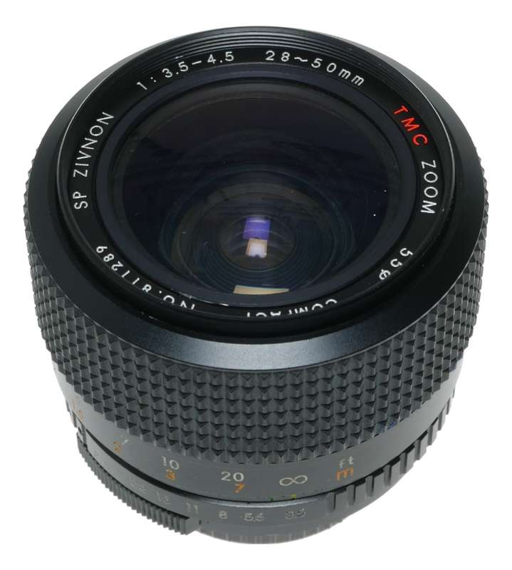 ZIVNON SP 28-50mm f/3.5-4.5 TMC Zoom Compact Camera Lens