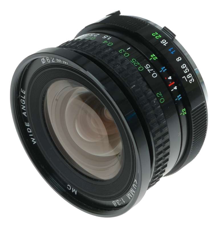 Cosina 20mm f/3.8 MC Wide Angle Lens for M/MD Mount Cameras