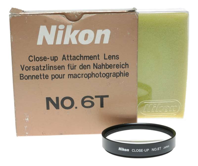 Nikon No. 6T Close-Up Attachment Lens for Macro Photography